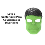 Máscara Super Herói Plástico Infantil Festa Máscara Festa Cosplay Fantasia de Carnaval Super Herói