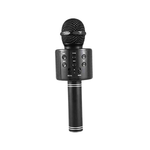 Microfone Karaokê Bluetooth Efeito De Voz Recarregável Single Voice