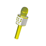 Microfone Karaokê Bluetooth Efeito De Voz Recarregável Single Voice