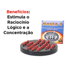 Jogo Resta 1 Brinquedo Infantil Para Menino E Menina Jogo Educativo