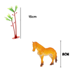 Casinha De Brinquedo Faroeste Kit Casa Com Cavalo E Acessórios Para Menino E Menina
