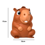 Boneco Juca Capivara De estimação Em Vinil Macio E Fofo