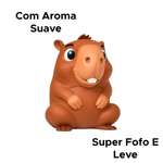Boneco Juca Capivara De estimação Em Vinil Macio E Fofo