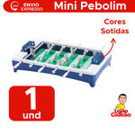 Mini Pebolim Jogo De Mesa Mini Totó Infantil Com 4 Bolas Plástico Colorido Para Criança