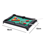 Jogo De Sinuca Mini Mesa De Bilhar E Sinuca Completa 2 Tacos E Triangulo Infantil