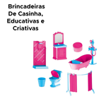 Banherinho Da Judy Com Acessorio Kit Banheiro Completo Para Meninas Brinquedo Infantil