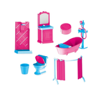 Banherinho Da Judy Com Acessorio Kit Banheiro Completo Para Meninas Brinquedo Infantil