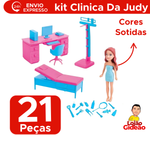 Clinica Da Judy Com Acessorio Kit Completo Para Meninas Brinquedo Infantil