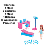 Clinica Da Judy Com Acessorio Kit Completo Para Meninas Brinquedo Infantil