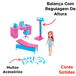 Clinica Da Judy Com Acessorio Kit Completo Para Meninas Brinquedo Infantil