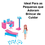 Clinica Da Judy Com Acessorio Kit Completo Para Meninas Brinquedo Infantil