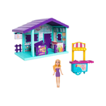 Kit Sorveteria Completa Com Móveis E Acessórios Brinquedo Com Boneca Judy Para Meninas