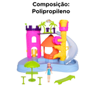 Parquinho Park Aquático Kit Infantil Da Judy Para Meninas Completo