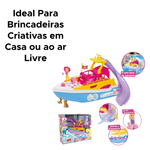 Barco Da Judy Kit Com Boneca Iate Clube Com Varios Acessorio Brinquedo Infantil Para Meninas Sortido