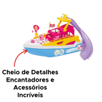 Barco Da Judy Kit Com Boneca Iate Clube Com Varios Acessorio Brinquedo Infantil Para Meninas Sortido