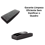 Apagador Para Quadro Branco Com Imã e Suporte Para 2 Marcadores