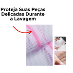 Saco Lava Fácil Para Máquina de Lavar Roupas Saco Para Lavadoura De Roupas Delicadas 47cm x 57cm