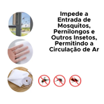 Tela Mosquiteiro Ajustável 150cm x180cm Anti Inseto Mosquito e Pernilongo Para Janelas