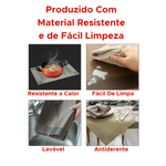 Serviço Americano Textilene Tapete Mesa Posta Jantar Colore 45x30cm