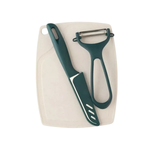 kit Churrasco Com 3 Peças Utensílios Para Cozinha Plástico E Aço Inox