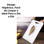 Tabua de Corte Grande Carne Churrasco Cozinha Branca Higienica Multiuso