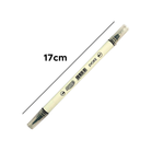 Marcador Artístico Dual Brush Evoke Caneta Marcadora Ponta Dupla Preta