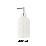 Dispenser Sabonete Porta Sabonete Líquido 400 ml Vidro E Plástico Para Banheiro