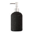 Dispenser Sabonete Porta Sabonete Líquido 400 ml Vidro E Plástico Para Banheiro