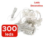 Cortina 300 Leds 03mx03m Festa Eventos De Casamento Luzes Quentes De Natal Coloridas