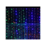 Cortina 300 Leds 03mx03m Festa Eventos De Casamento Luzes Quentes De Natal Coloridas