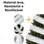 Festão Furta Cor De Natal Decorativo Festa Decoração Árvore De Natal Enfeite 14cm
