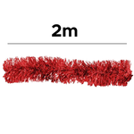 Festão De Natal Metalizado Decorativo Festa Decoração Árvore De Natal Enfeite 5cm x 2m