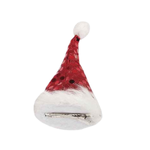 Presilha Com Mini Gorro Do Papai Noel Decoração Lembracinha Para Festa Mimo