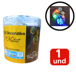 Rede Estrela 120 Lâmpadas Led Com 8 Funções Pisca Pisca Decorativo 3 Metros Colorido Branco