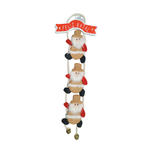Placa Decorativa Com Corda Enfeite De Natal Decorar Porta Ou Parede 100% Poliester