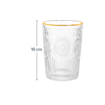 Conjunto Com 6 Copos De Vidro Mondoro 300ml Para Água Suco