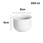 Cumbuca Hotel Porcelana Tigela Para Molhos Fejoada 200ml /350ml /680ml