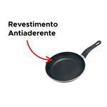 Frigideira Francesa Antiaderente Grafite