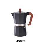 Cafeteira Expressa Italiana 450ml Black Inox Para Café Chá