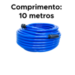 Mangueira De Jardim Reforçada Completa Limpeza 10 Metros