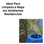 Mangueira De Jardim Reforçada Completa Limpeza 10 Metros