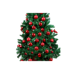 Kit 9 Bolinhas De Natal 6cm Enfeite Bolas Com Glite Para Árvore De Natal