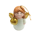 Enfeite Anjo Anglar De Ceramica Sortido Enfeite De Natal Decoração 8cm
