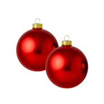 Kit 2 Bolas Enfeite Bolinhas De Árvore De Natal Enfeite Natalino Para Árvore