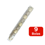 Kit Com 9 Bolas De Natal Gliter Lisa Fosca Enfeite Árvore 6cm Decoração