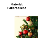 Kit Com 9 Bolas De Natal Gliter Lisa Fosca Enfeite Árvore 6cm Decoração