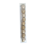 Kit Com 9 Bolas De Natal Gliter Lisa Fosca Enfeite Árvore 6cm Decoração