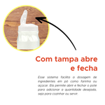 POTE FARINHEIRO  TRANSPARENTE
