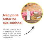 POTE FARINHEIRO  TRANSPARENTE
