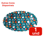 Bandeja Decorativa Oval Natalina 44x32cm Feliz Natal